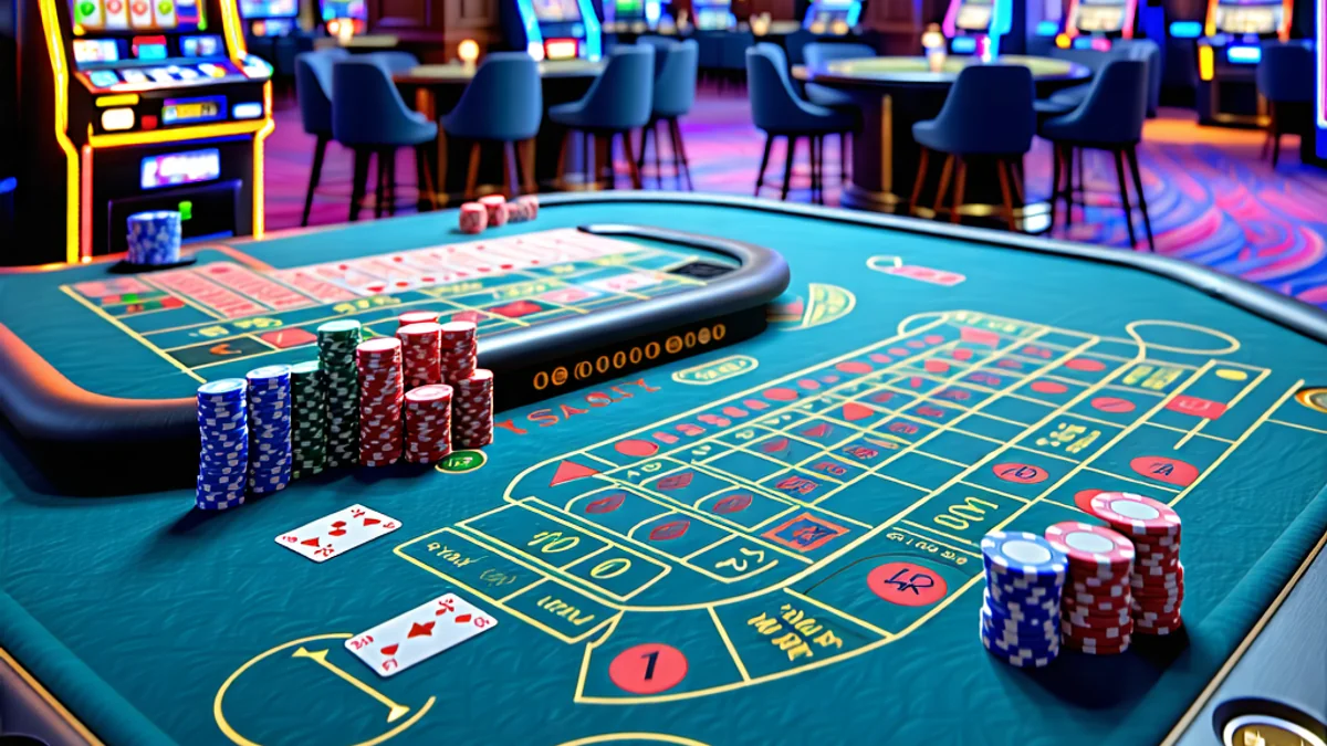 Hình ảnh tổng quan các loại trò chơi casino có tại SV88, bao gồm máy đánh bạc, casino trực tiếp và các trò chơi bài.