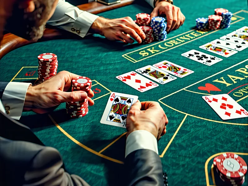 Chiến thuật chơi Poker trực tuyến tại sv88.com, với bàn Poker và các lá bài.