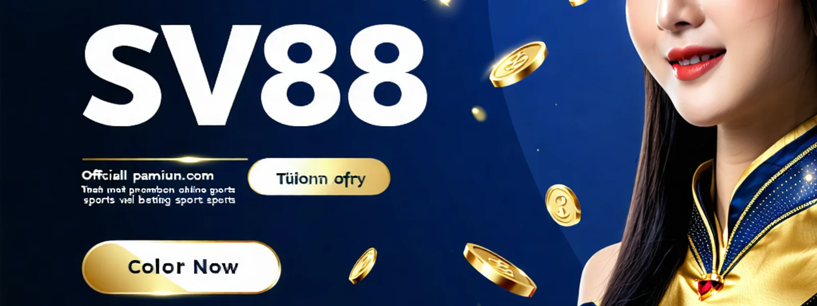 Banner quảng cáo khuyến mãi hấp dẫn từ SV88, sv88.com dành cho người chơi cá cược thể thao tại Việt Nam