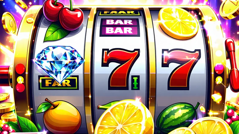 Hình ảnh đại diện cho trò chơi máy đánh bạc (slots) tại SV88 với các biểu tượng may mắn và hiệu ứng rực rỡ.