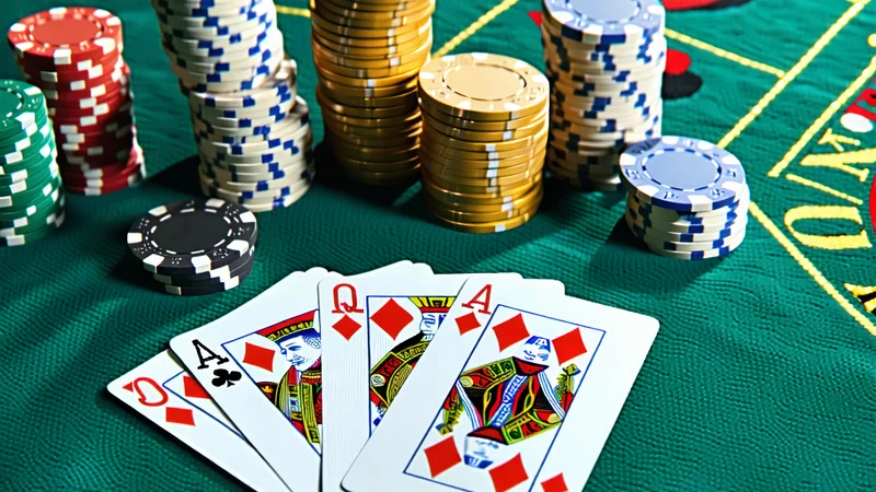 Hình ảnh các trò chơi bài và bàn như Poker, Baccarat, Roulette, biểu trưng cho sảnh trò chơi bàn tại SV88.